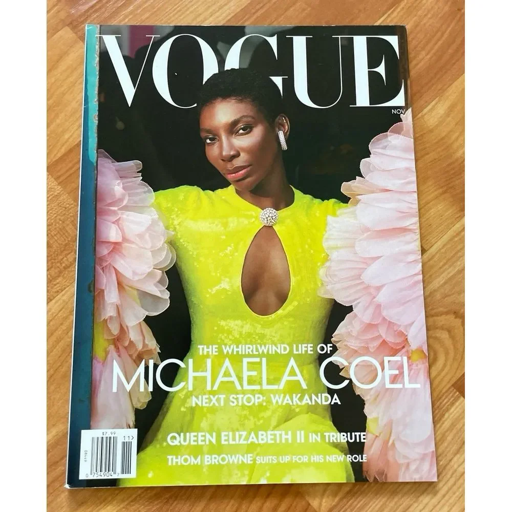 Vogue Magazine November 2022 Michaela Cole‎